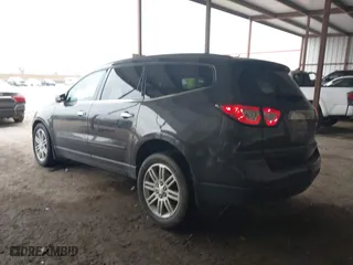 2015 Chevrolet Traverse LT with VIN 1GNKRGKD7FJ318232, listed as a IAAI auction lot 41590749 with 77,291 mi miles. Bid and sale history available at carsss.com. Image 3.