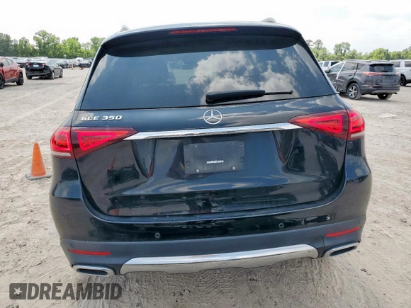 2022 Mercedes-Benz GLE 350 with VIN 4JGFB4JE9NA653509, listed as a Copart auction lot 57334425 with 36,112 mi miles and Salvage title. Bid and sale history available at DreamBid. Image 6.