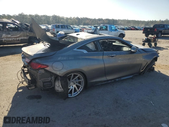 2017 Infiniti Q60 Sport с VIN JN1EV7EK1HM363554, выставлен на аукционе Copart как лот 78375414 с пробегом Не указан миль и Списание • Salvage title. История ставок и продаж доступна на DreamBid. Изображение 3.