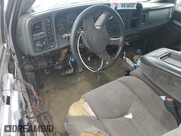 2007 Chevrolet Silverado 1500HD LT1 with VIN 1GCGK13U17F104419, listed as a Copart auction lot 52756125 with 331,848 mi miles and Clean Title. Bid and sale history available at DreamBid. Image 8.
