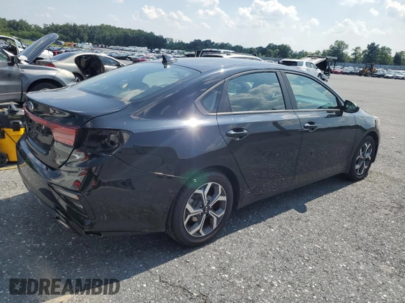 2019 Kia Forte LXS with VIN 3KPF24AD2KE124598, listed as a Copart auction lot 64188155 with 83,011 mi miles and Salvage title. Bid and sale history available at DreamBid. Image 3.