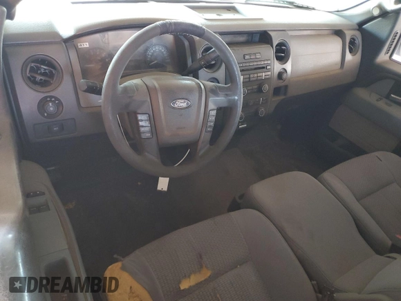 2012 Ford F-150 XL with VIN 1FTNF1CF7CKE38677, listed as a Copart auction lot 57560285 with Not provided miles and Clean title. Bid and sale history available at DreamBid. Image 8.