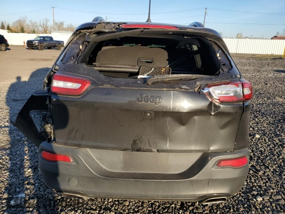 2016 Jeep Cherokee Altitude with VIN 1C4PJLASXGW336386, listed as a Copart auction lot 89150355 with 95,744 mi miles and Salvage title. Bid and sale history available at DreamBid. Image 6.