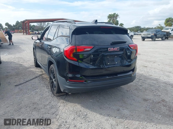 2019 GMC Terrain SLE with VIN 3GKALMEV0KL378319, listed as a IAAI auction lot 40805830 with 94,544 mi miles. Bid and sale history available at carsss.com. Image 3.