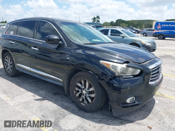 2015 Infiniti QX60 with VIN 5N1AL0MNXFC511350, listed as a IAAI auction lot 42117809 with 128,274 mi miles and . Bid and sale history available at DreamBid. Image 1.