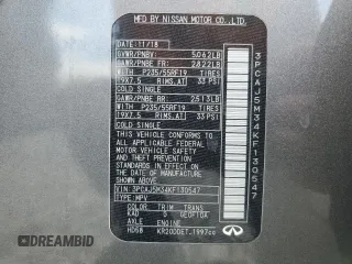 2019 Infiniti QX50 Luxe с VIN 3PCAJ5M34KF130547, выставлен на аукционе Copart как лот 60340695 с пробегом 82 791 миль миль и Списание • Salvage title. История ставок и продаж доступна на DreamBid. Изображение 14.
