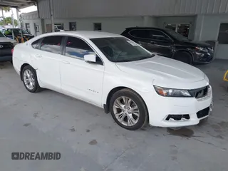 2015 Chevrolet Impala LT with VIN 2G1125S35F9124954, listed as a IAAI auction lot 42508240 with 163,463 mi miles and . Bid and sale history available at DreamBid. Image 1.