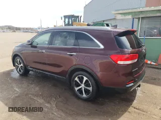 2016 Kia Sorento EX with VIN 5XYPHDA17GG146132, listed as a Copart auction lot 46819095 with 109,105 mi miles and Clean Title. Bid and sale history available at carsss.com. Image 2.
