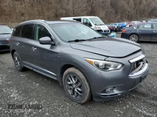 2015 Infiniti QX60 z VIN 5N1AL0MM8FC525142, wystawiony jako Copart lot #51963805 z przebiegiem 172 860 mil mil oraz Szkody całkowita. Historia ofert i sprzedaży dostępna na DreamBid. Obrazek 4.