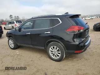 2017 Nissan Rogue SV with VIN JN8AT2MT3HW402720, listed as a Copart auction lot 46902295 with 147,460 mi miles and Salvage Title. Bid and sale history available at carsss.com. Image 2.