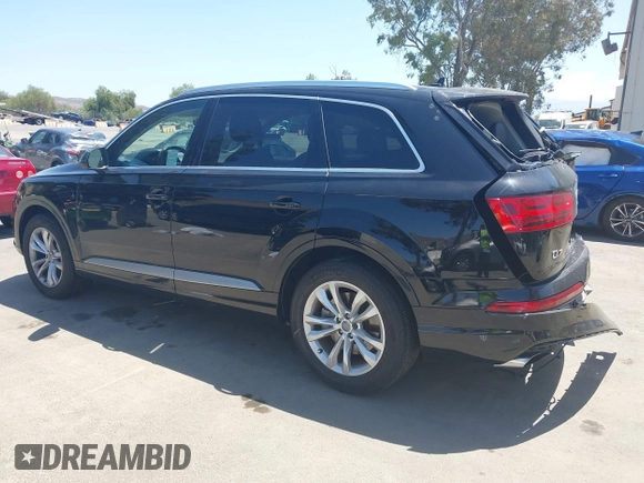 2017 Audi Q7 Premium Plus with VIN WA1LAAF74HD039726, listed as a IAAI auction lot 42266199 with 112,710 mi miles and . Bid and sale history available at DreamBid. Image 3.