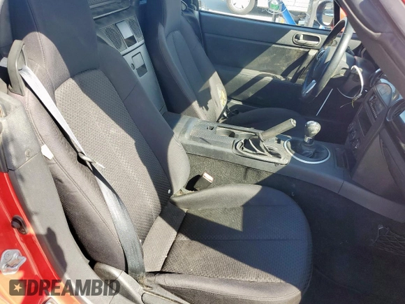 2006 Mazda MX-5 Miata Grand Touring with VIN JM1NC25F860107442, listed as a Copart auction lot 47241795 with 144,661 mi miles and Salvage title. Bid and sale history available at DreamBid. Image 10.