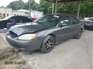 2003 Ford Taurus SES Standard with VIN 1FAFP55223G155003, listed as a Copart auction lot 59963255 with 191,939 mi miles and Salvage title. Bid and sale history available at DreamBid. Image 1.