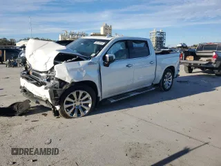2020 Chevrolet Silverado 1500 High Country with VIN 3GCUYHEL2LG242073, listed as a Copart auction lot 89125915 with 0 mi miles and Salvage Title. Bid and sale history available at carsss.com. Image 1.