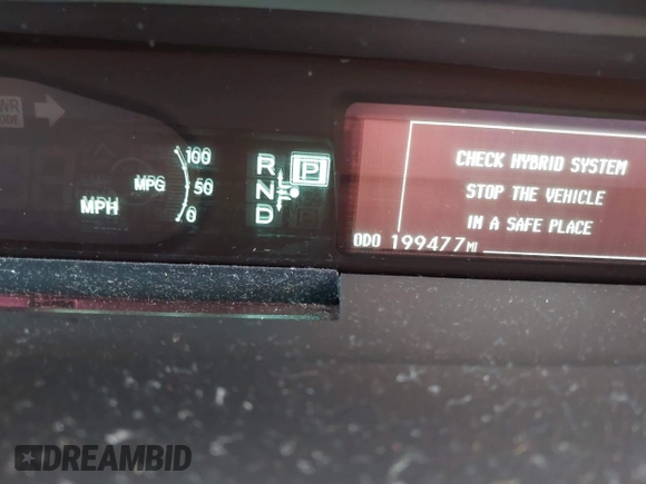 2013 Toyota Prius One with VIN JTDKN3DU1D1618162, listed as a IAAI auction lot 42003928 with 199,477 mi miles. Bid and sale history available at carsss.com. Image 7.