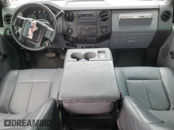 2015 Ford F-250 Lariat with VIN 1FT7W2B68FEA83036, listed as a Copart auction lot 55028095 with 92,926 mi miles and Salvage title. Bid and sale history available at DreamBid. Image 8.
