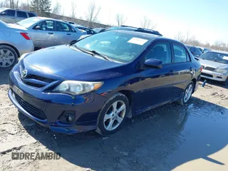 2011 Toyota Corolla L with VIN 2T1BU4EE2BC543528, listed as a IAAI auction lot 41661976 with 118,547 mi miles. Bid and sale history available at carsss.com. Image 2.