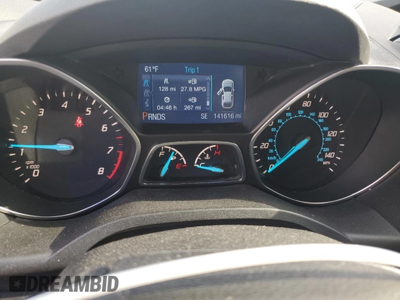 2014 Ford Escape S with VIN 1FMCU0F73EUB59337, listed as a Copart auction lot 46669785 with 141,616 mi miles and Salvage Title. Bid and sale history available at carsss.com. Image 9.