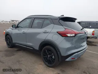 2023 Nissan Kicks SR with VIN 3N1CP5DV9PL503652, listed as a IAAI auction lot 41579600 with 17,097 mi miles. Bid and sale history available at carsss.com. Image 3.