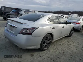 2013 Nissan Maxima SV z VIN 1N4AA5AP4DC809103, wystawiony jako Copart lot #47820485 z przebiegiem 147 493 mil mil oraz Szkoda całkowita • Salvage title. Historia ofert i sprzedaży dostępna na DreamBid. Obrazek 3.