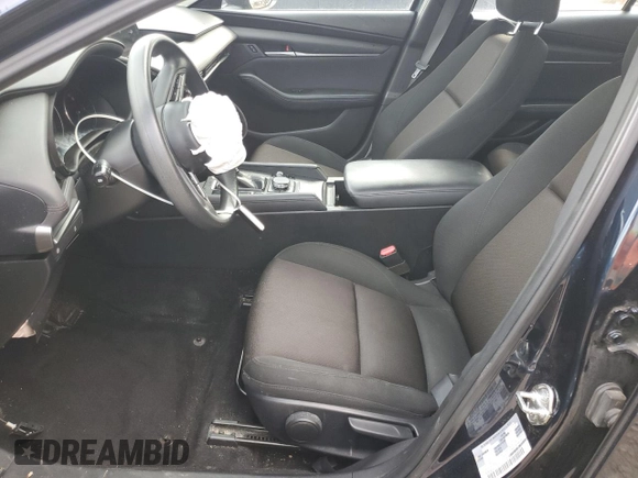 2020 Mazda 3 with VIN 3MZBPABL3LM127020, listed as a Copart auction lot 43922405 with 50,342 mi miles and Salvage title. Bid and sale history available at DreamBid. Image 7.