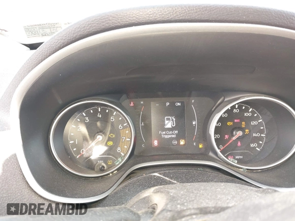 2019 Jeep Compass Latitude z VIN 3C4NJDBB3KT849487, wystawiony jako IAAI lot #41996602 z przebiegiem 45 138 mil mil oraz . Historia ofert i sprzedaży dostępna na DreamBid. Obrazek 7.