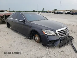 2020 Mercedes-Benz S-Class S 450 with VIN WDDUG6GB5LA527303, listed as a Copart auction lot 56611584 with 0 mi miles and Salvage Title. Bid and sale history available at carsss.com. Image 4.