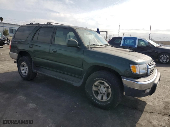 2001 Toyota 4Runner SR5 with VIN JT3GN86R810202398, listed as a Copart auction lot 52943665 with 78,852 mi miles and Salvage Title. Bid and sale history available at carsss.com. Image 4.