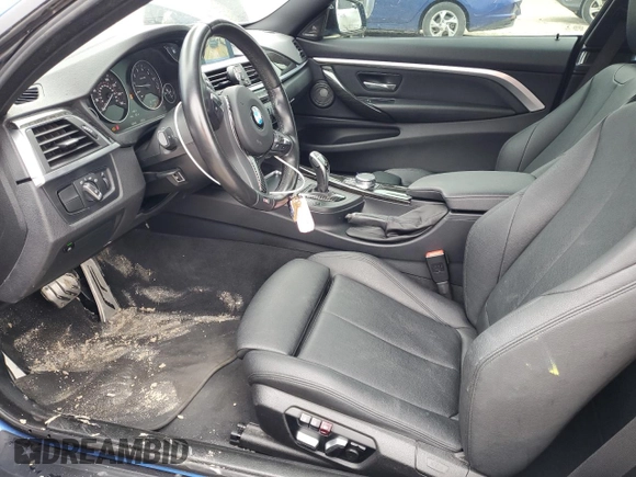 2018 BMW 4 Series 430i with VIN WBA4W3C58JAF91375, listed as a Copart auction lot 44459075 with 40,968 mi miles and Salvage Title. Bid and sale history available at DreamBid. Image 7.