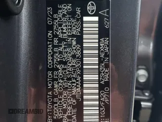 2023 Toyota Crown XLE z VIN JTDAAAAFXP3013809, wystawiony jako Copart lot #36832934 z przebiegiem 11 mil mil oraz . Historia ofert i sprzedaży dostępna na DreamBid. Obrazek 12.