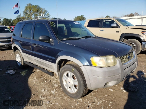 2002 Ford Escape XLT Choice with VIN 1FMYU03192KA70885, listed as a Copart auction lot 47195255 with Not provided miles and Salvage title. Bid and sale history available at DreamBid. Image 1.