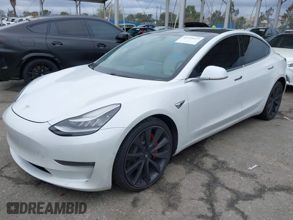 2020 Tesla Model 3 Performance z VIN 5YJ3E1EC4LF625109, wystawiony jako IAAI lot #41735149 z przebiegiem 95 010 mil mil oraz . Historia ofert i sprzedaży dostępna na DreamBid. Obrazek 20.