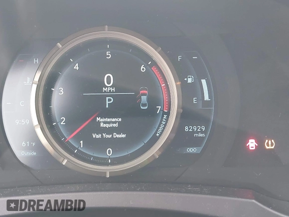 2017 Lexus IS with VIN JTHBA1D23H5059256, listed as a IAAI auction lot 42028884 with 82,929 mi miles. Bid and sale history available at carsss.com. Image 15.