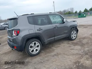 2017 Jeep Renegade Limited z VIN ZACCJBDB4HPF23660, wystawiony jako IAAI lot #42118052 z przebiegiem 134 799 mil mil oraz . Historia ofert i sprzedaży dostępna na DreamBid. Obrazek 4.