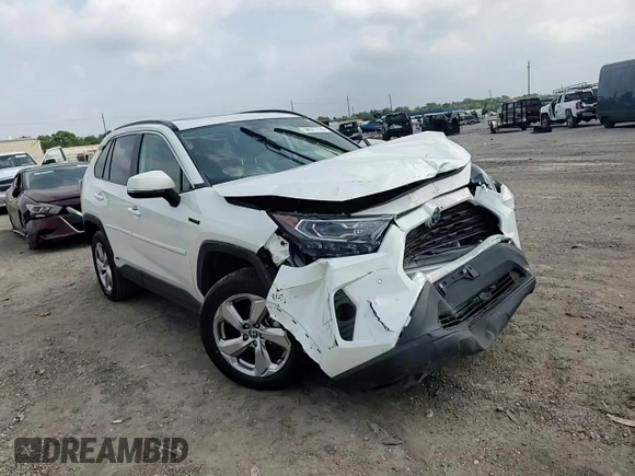 2021 Toyota RAV4 Hybrid LE with VIN 4T3B6RFV8MU056574, listed as a Copart auction lot 56977735 with 19,032 mi miles and Salvage title. Bid and sale history available at DreamBid. Image 13.