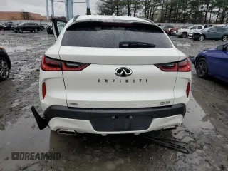 2023 Infiniti QX55 Luxe z VIN 3PCAJ5JR1PF106870, wystawiony jako Copart lot #82974974 z przebiegiem 24 001 mil mil oraz Szkoda całkowita • Salvage title. Historia ofert i sprzedaży dostępna na DreamBid. Obrazek 6.