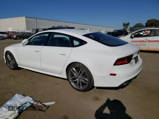 2016 Audi S7 with VIN WAUW2BFCXGN019960, listed as a Copart auction lot 77108064 with 54,635 mi miles and Salvage Title. Bid and sale history available at carsss.com. Image 2.