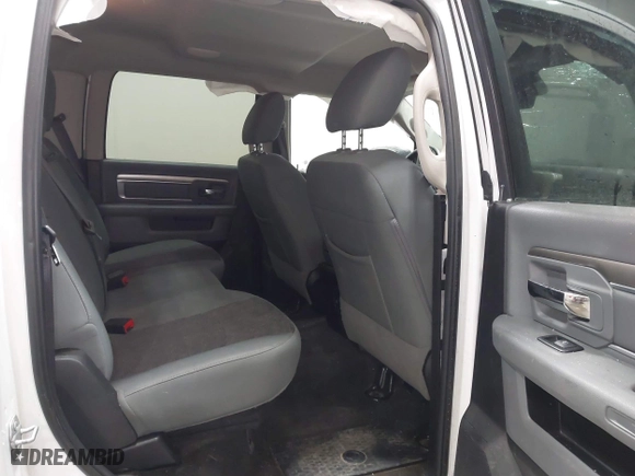 2017 Ram 1500 Big Horn with VIN 3C6RR7LT0HG689256, listed as a IAAI auction lot 41489973 with 108,183 mi miles. Bid and sale history available at carsss.com. Image 8.