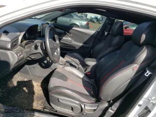 2019 Hyundai Veloster Turbo R-Spec with VIN KMHTH6AB0KU013864, listed as a Copart auction lot 69713173 with 60,523 mi miles. Bid and sale history available at carsss.com. Image 7.
