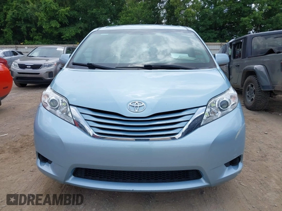 2017 Toyota Sienna LE Auto Access Seat with VIN 5TDKZ3DC5HS831376, listed as a IAAI auction lot 42508517 with 80,560 mi miles and . Bid and sale history available at DreamBid. Image 12.
