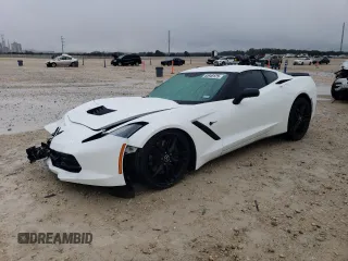 2014 Chevrolet Corvette Z51 2LT with VIN 1G1YJ2D7XE5126372, listed as a Copart auction lot 44949125 with 98,179 mi miles and Salvage title. Bid and sale history available at DreamBid. Image 1.