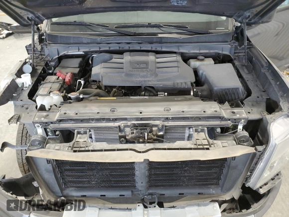 2023 Nissan Titan SV с VIN 1N6AA1EC1PN113475, выставлен на аукционе Copart как лот 85920794 с пробегом 25 434 миль миль и Списание • Salvage title. История ставок и продаж доступна на DreamBid. Изображение 11.