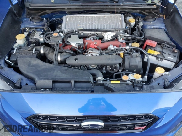 2021 Subaru WRX STI with VIN JF1VA2E68M9822676, listed as a Copart auction lot 86650554 with 30,473 mi miles and Salvage Title. Bid and sale history available at carsss.com. Image 13.