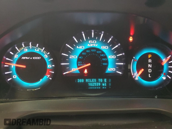 2012 Ford Fusion SE with VIN 3FAHP0HA4CR402514, listed as a Copart auction lot 45913815 with 102,539 mi miles and Salvage Title. Bid and sale history available at DreamBid. Image 9.