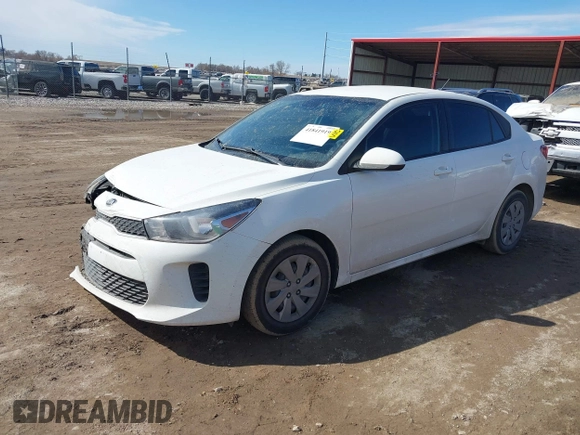 2020 Kia Rio S with VIN 3KPA24AD6LE261393, listed as a IAAI auction lot 41841919 with 73,649 mi miles. Bid and sale history available at carsss.com. Image 17.