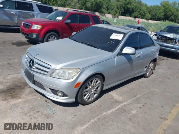 2009 Mercedes-Benz C 300 Sport with VIN WDDGF54X09R068671, listed as a IAAI auction lot 42533482 with 180,354 mi miles and . Bid and sale history available at DreamBid. Image 17.