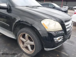 2009 Mercedes-Benz GL-Class 5.5L with VIN 4JGBF86E29A453158, listed as a IAAI auction lot 41919268 with 158,054 mi miles. Bid and sale history available at carsss.com. Image 12.