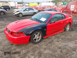 2003 Ford Mustang Standard with VIN 1FAFP40493F435980, listed as a IAAI auction lot 41520723 with 185,865 mi miles. Bid and sale history available at carsss.com. Image 18.