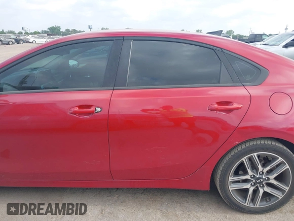 2019 Kia Forte S with VIN 3KPF34AD8KE042257, listed as a IAAI auction lot 42071529 with 81,612 mi miles. Bid and sale history available at carsss.com. Image 14.
