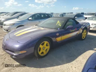 1998 Chevrolet Corvette with VIN 1G1YY32G3W5117020, listed as a Copart auction lot 74991374 with 0 mi miles and Salvage Title. Bid and sale history available at carsss.com. Image 1.